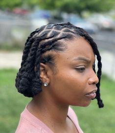 Unique Loc Styles Short, Half Up Half Down Loc Styles, Dreadlocks Hairstyles, Twists Hairstyles, Dread Styles