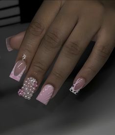 Short Duck Nails Simple, Birthday Nail Set Ideas November, Duck Nails Simple, Girl Maintenance, Nail Maintenance, Wigs Styles, Brown Acrylic Nails, Kitty Nails, Girly Acrylic