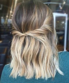 Glamorous Wedding Hair, Wedding Hair Half, Pinterest Hair, Yoga Photography, Blonde Bobs, Half Up Hair, Hair Envy, Easy Summer