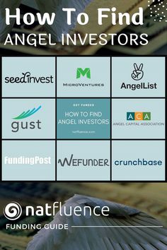 Image of How to Find Angel Investors Cover | From the Natfluence Funding Guide: "Need Angel Investors? Know How to Attract Powerful Funding Angels" How To Find Angel Investors, Finding Investors Small Businesses, How To Find Investors For Business, Clay Picnic, Jerry Mcguire, Angel Investing, Business Blessings, Angel Investor, Restaurant Business Plan