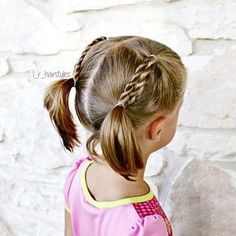 Easy Hairstyles For Kids, Girls Hairstyles Easy, Haircut Style, Girl Hairstyle, Toddler Hairstyles Girl