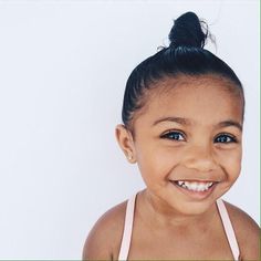 Baby girl is beautiful Kids Goals, Beautiful Black Babies, Mixed Kids, Mixed Babies, Beautiful Family, Her Smile, Future Kids, Future Baby, Baby Fever