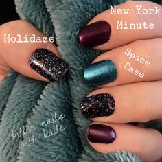 Gelish Nails Colors Winter 2022, Dip Nail Ideas Dark Colors, Fall Dark Nail Designs, Sns Dipping Powder Nails Winter, Nail Ideas For Winter Dip Powder, January Nail Colors Winter, December Gel Nails, Gel Nail Designs For Winter, Holiday Dip Nails