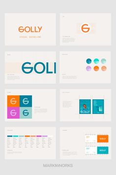 the brand identity and logo design for goli by mark korks, via behance