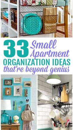 small apartment organization ideas that're beyond genius