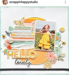 Rainbow Layout, Circle Scrapbook, Scrapbook Bebe, Scrapbook Design Layout, Scrapbook Design, Scrapbooking Layouts Baby, Picture Layouts, Handmade Scrapbook, School Scrapbook