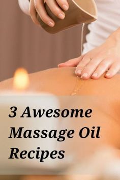 #massage#Recipes Homemade Massage Oil Recipes, Homemade Body Lotion