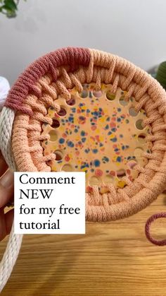 Bowl, Crochet