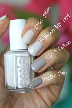 Essie Bridal 2016 - Mrs. Always Right Collection Review & Comparisons | Essie Envy April Nail Colors, Pedicure Gel, Nails Polish, Colorful Nail Designs, Manicure E Pedicure, Nail Polish Colors