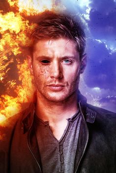 Deanmon by angiezinha                                                                                                                                                                                 Mais Dean Supernatural, Dean Winchester, Wallpaper Iphone, Iphone