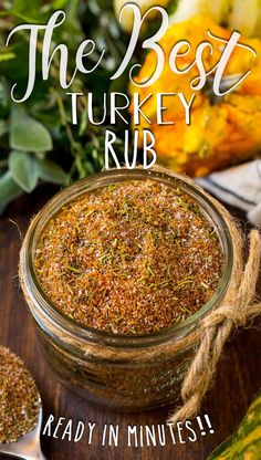 the best turkey rub is ready in minutes and it's so easy to make