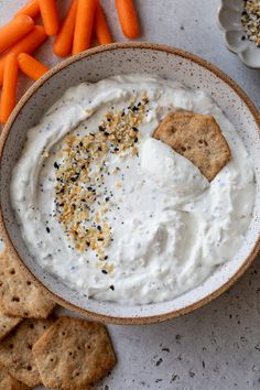 Healthy Everything Bagel Dip