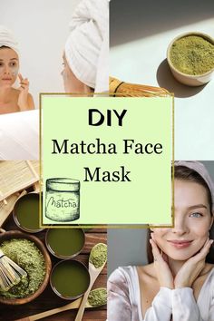 Matcha Face Mask - Vegan Focus Matcha Face Mask, Smaller Pores, Gentle Exfoliator, Mask Face