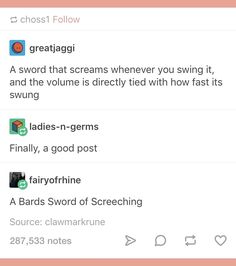 Meant to be a cursed item for rogues, the bard enjoys it. Cursed Items Dnd, Sarcastic Comments, Immigrant Song, D D Funny, Dnd Stories, Dungeons And Dragons Memes, The Bard, Dragon Memes, Dnd Funny