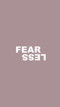 the words fear sset are white against a gray background with black and white letters