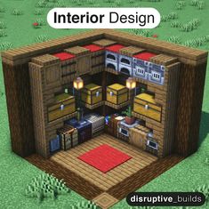 Interior Minecraft, Minecraft Interior, Minecraft House Ideas, Minecraft Room