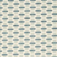 a blue and white wallpaper pattern with squares on the top, in shades of gray