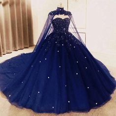 Beading Navy Blue Quinceanera Dresses with Cape Vestidos 15 De Años Ball Gowns Quinceanera Dresses Blue With Cape, Navy Blue Long Sleeve Quince Dress, Luxury Blue Quinceanera Dress With Fitted Bodice, Midnight Bluequinceanera Dress, Saphire Blue Quinceanera Dresses, Dark Bluecquince Dresses, Midnight Blue And Silver Quice Dress, Navy Blue Quince Dress With Sleeves, Navy Blue Wuince Dresses