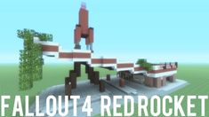 an image of a video game with the text falout 4 redrocket