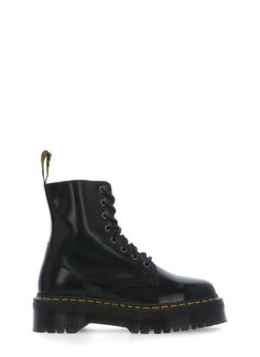 Upper: 100% Leather Lining: 75% Fabric, 25% Leather Sole: 100% Pvc Jadon Platform Boots, Jadon Boots, Boots For Woman, Dr Martens Jadon, Black Dr Martens, Martens Boots, Dr Martens Boots, Leather Lace Up Boots, Leather Lace