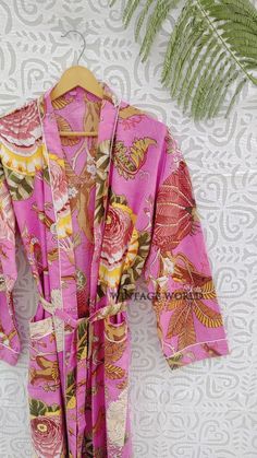 Women's Kimono Robe Cotton Dressing Gown Boho Cotton Bathrobe for Women Lightweight 100% Organic Cotton Hand-printed Long Yukata Japanese - Etsy Cotton Block Print Dress For Wedding, Cotton Block Print Wedding Dress, Cotton Wedding Dresses With Block Print, Cotton Floral Print Loungewear Dresses, Floral Print Fitted Cotton Sleepwear, Printed Cotton Dresses For Wedding, Floral Print Long Sleeve Kimono For Wedding, Printed Cotton Robe For Home, Long Sleeve Floral Print Kimono For Wedding