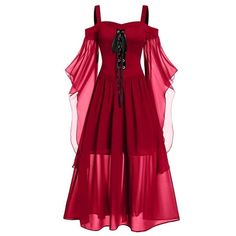 ERROR: #VALUE! Size: XXXL.  Color: Pink.  Gender: female.  Age Group: adult.  Pattern: solid. Medieval Cottagecore, Cottagecore Victorian, Peasant Costume, Dress Medieval, Irish Dress, Medieval Cosplay, Elegant Gothic, Gothic Clothes, Cottagecore Style