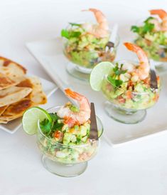 Easy Avocado Shrimp Ceviche - Tatyanas Everyday Food Ceviche Salad, Avocado Ceviche, Shrimp Ceviche Recipe, Food Shrimp