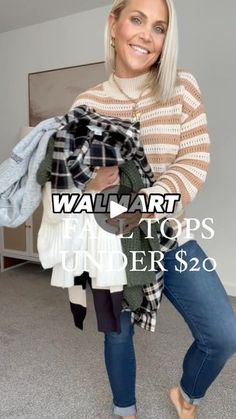 Preppy College Outfits, Walmart Style, Walmart Fashion, Fall Tops, Walmart Finds, Style Mistakes, Tops Fall, Petite Fashion, Grunge Aesthetic