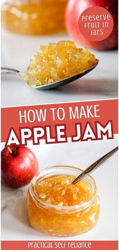 how to make an apple jam recipe in minutes and without using any fresh fruit you already have on hand