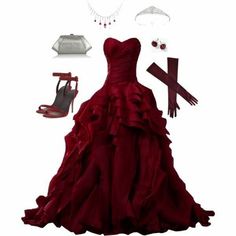 Burgundy Evening Gown, Vintage Ball Gown, Vintage Ball Gowns, Hot Prom Dress, Descendants Dr, Prom Dress Evening, Prom Inspo, Prom Dress Inspiration, Black Prom Dresses