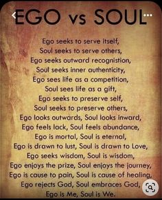 an egg and soul poem with the words eggs and soul written in english on it