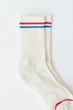 Le Bon Shoppe - Boyfriend Socks - Milk - Parc Shop Boyfriend Socks, Socks Design, Sports Socks, Lifestyle Store, Designer Socks, French Girl, Sport Socks, Cotton Socks, Chucks Converse