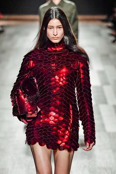 MFW: Leathers, Feathers And Sheer Inspiration At Ferragamo - Grazia Insect Project, 2020s Fashion, Rock And Roll Fashion, Formal Wear Dresses, Jewel Colors, Event Outfit, Fashion Images, Samara, Designer Gowns