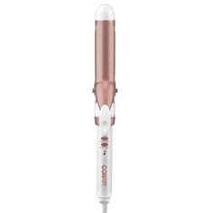 Conair Double Ceramic Curling Iron - Rose Gold Conair Curling Iron, Ceramic Rose, Iron Rose, Spiral Curls, Long Lasting Curls, Hair Curler, Frizz Control, Neck Massage, Loose Curls