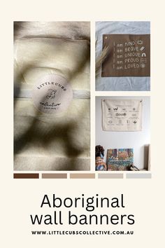 Aboriginal wall hanging, nursery wall banner, playroom wall banner, aboriginal learning, small business, aboriginal symbols. Boys Room Camping Wallpaper, Pennant Flags Boys Room, Name Flag Banner Nursery, Name Bunting Nursery, Kids Room Art Prints Woodland, Fabric Banner