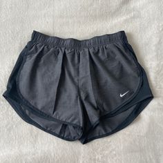 Nike Shorts Size Medium Gray/Black Built In Underwear Never Worn Excellent Condition Nike Gray Athletic Shorts For Athleisure, Nike Gray Athleisure Athletic Shorts, Nike Gray Athleisure Shorts, Nike Gray Stretch Shorts, Nike Gray Athletic Shorts, Nike Gray Workout Shorts, Nike Gray Bottoms With Built-in Shorts, Nike Athletic Shorts With Moisture-wicking Relaxed Fit, Compressive Nike Athletic Shorts