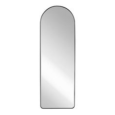 an arched mirror on a white background