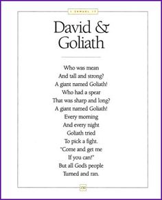 the front cover of david and goliath's book, which features an image of