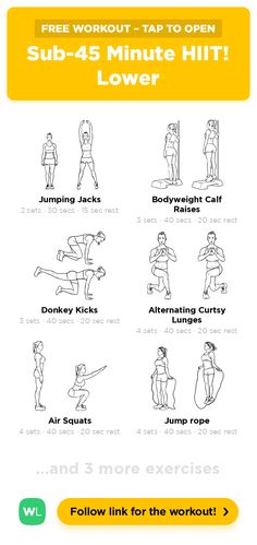 an exercise poster with the instructions for how to do squat - 4 minute hiit