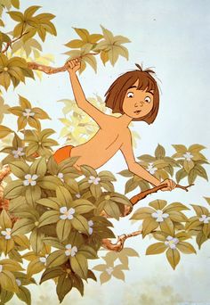 Mowgli - Le Livre de la Jungle - Disney. El Libro de la selva Disney Amor, Your Spirit Animal, Disney Artwork