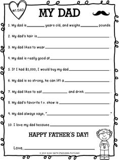 mother's day worksheet with the words, mom and child on it