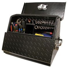 a tool box with tools in it