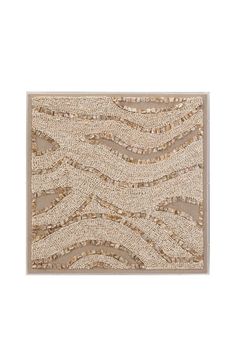 a beige area rug with an abstract design