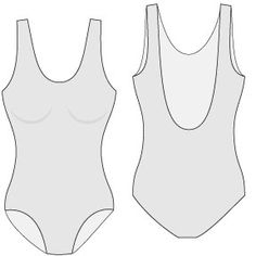 the front and back view of a women's swimsuit, with one side cut out