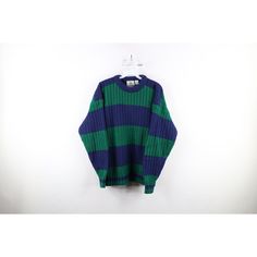 Vtg 90s Streetwear Mens Medium Striped Color Block Chunky Ribbed Knit Sweater Mens Sweater Pilling Mens size Medium Measurements are: 21.5 inches underarm to underarm 26 inches top to bottom Multicolor Acrylic US Shipping is FREE Canada is $15 and International is $24 Check out my other items in my store! X561 Retro Long Sleeve Ribbed Sweater, Green 90s Style Winter Sweater, 90s Green Winter Sweater, Green 90s Winter Sweater, 90s Style Oversized Winter Sweater, 90s Oversized Winter Sweater, 90s Style Green Long Sleeve Sweater, 90s Style Cotton Sweater, 90s Style Long Sleeve Knitted Sweater