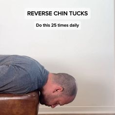 Instagram Targeted Exercises, Chin Tuck, Neck Muscles, Daily Exercises