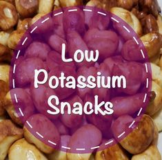 Foods Low In Potassium, Low Sodium And Potassium Recipes, Low Potassium Protein, Low Potassium Recipes Dinners, Low Potassium Diet Recipes, Dyalisis Diet Recipes, Kidney Friendly Recipes Renal Diet Snacks, Low Sodium Low Potassium Recipes Meals, Low Sodium And Low Potassium Recipes