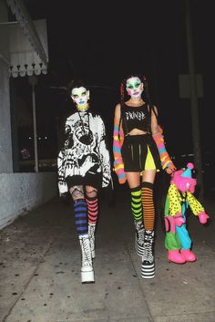 Emo Halloween Costumes, Emo Costume, Clowncore Outfit, Current Mood Clothing, Halloween Rave, Clown Clothes, Rave Fits, Gender Fluid Fashion, Cute Couple Halloween Costumes