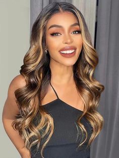 Product Details SKU DL42 Wig Cap HD Lace Frontal Wig Length 10-28 inches Weight 150-300g Hair Material 100% virgin hair from one donor Last For one more year Density 150% Hair Color Ombre highlight Hairline & Knots pre-plucked & pre-bleached Can Be Dyed yes Straps adjustable Circumference 22.25 inches, standard medium Lace Undetectable HD Lace, Swiss Lace Purchase Info (Support Western Union payment, if you want to use Western Union payment, you can contact our website customer service) Shipping>> Free Shipping worldwide via Express Delivery time>> USA (2-4 Bdays), others (2-5 Bdays) Payment>> Debit / Credit Card or PayPal Handling time>> Ship within 5 days after payment Returns>> Fast refund, buyer protection Highlight Brown, Frontal Wig Body Wave, Highlight Color, Ombre Highlights, Mom Hairstyles, Best Wigs, Curly Bob Hairstyles, Ombre Hair Color, Lace Closure Wig