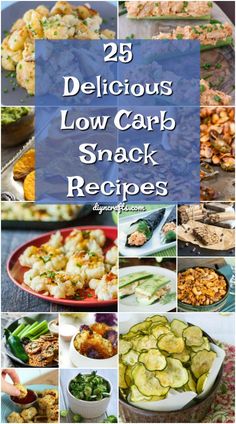 25 delicious low carb snack recipes